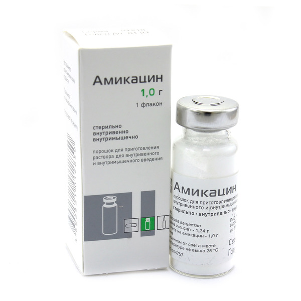 Купить Амикацин💛 порошок для приготовления раствора для внутривенного и  внутримышечного введения 1 г флакон 10 мл №1 1 г интернет-аптека в Москве,  Владивостоке, Хабаровске, Новосибирске, Уссурийске, Арсеньеве, Находке  онлайн